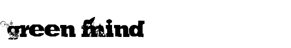Green Mind font preview
